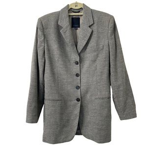 Victor Victoria Women’s Wool Gray Blazer Size 44‎ / US Size 8